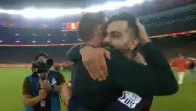 AB de Villiers and Virat Kohli